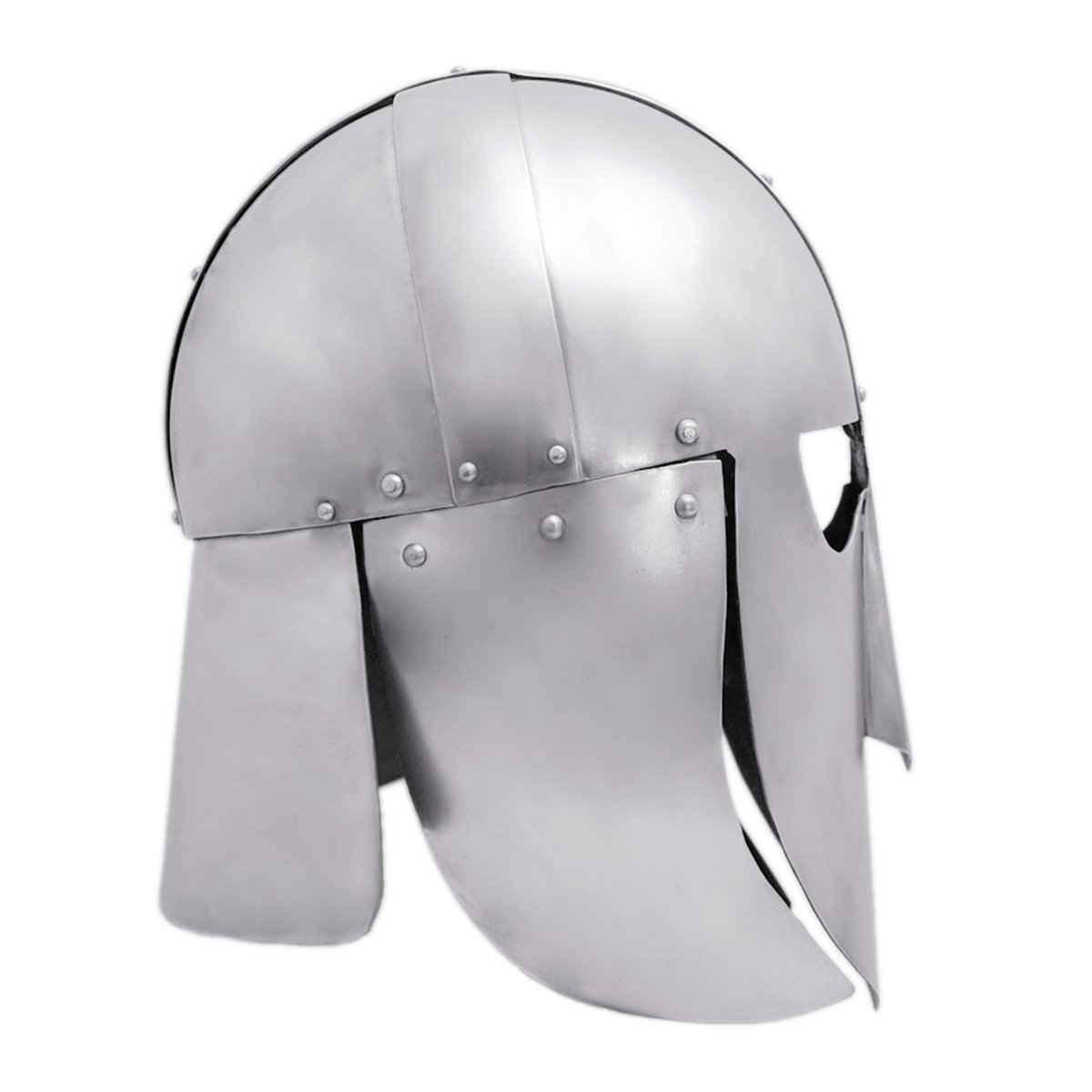 Sutton Hoo Helmet -16 G Iron w/leather liner