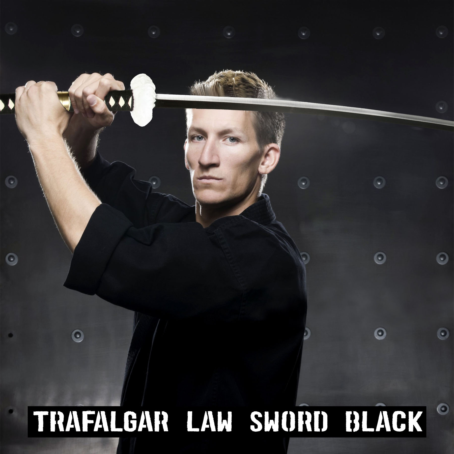 One Piece - Trafalgar Law Schwert schwarzer Griff 96 cm