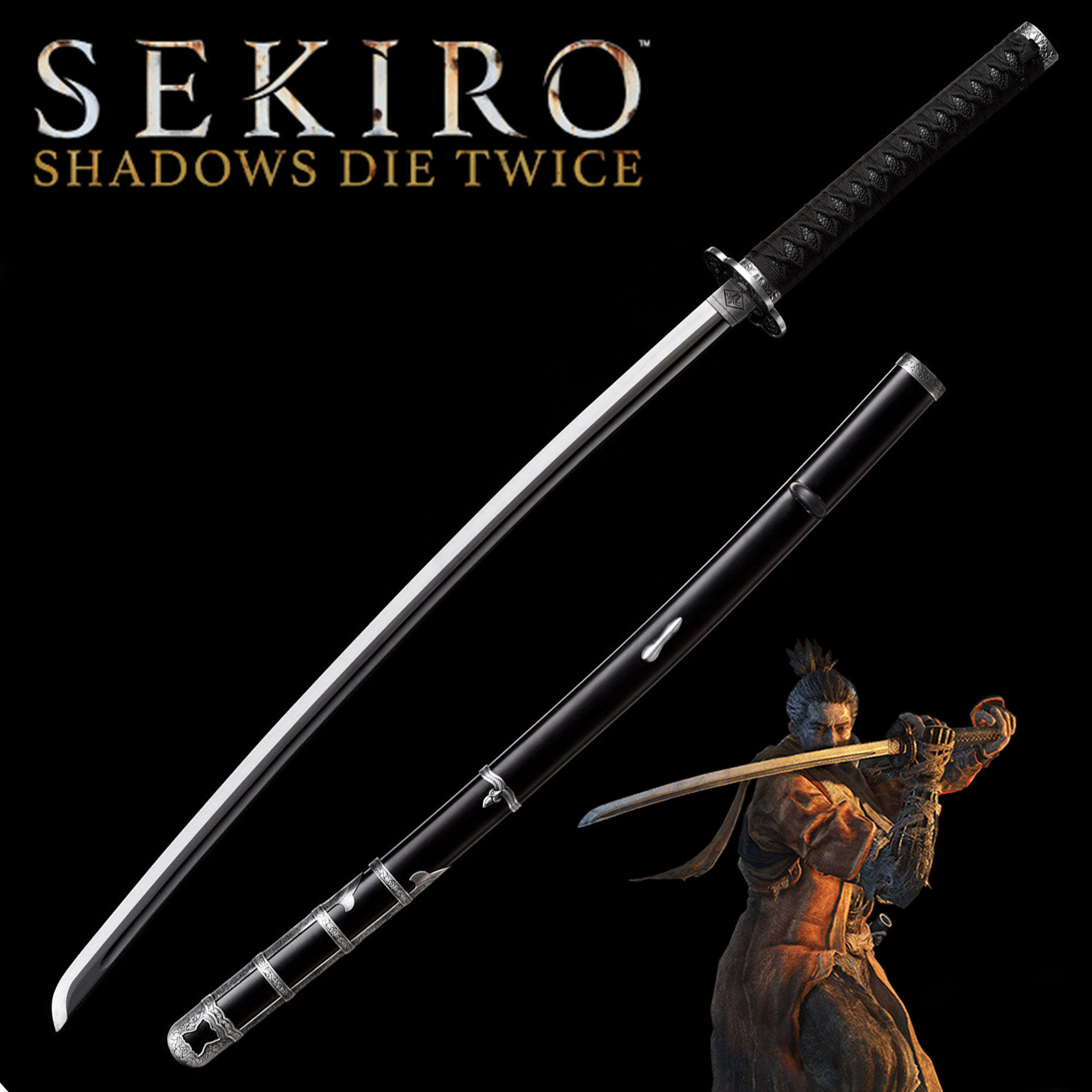 Sekiro: Shadows Die Twice - Kusabimaru Katana mit Scheide