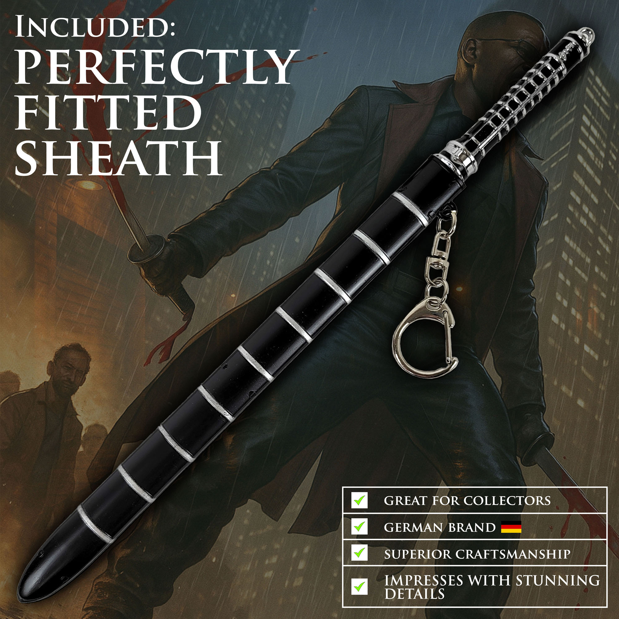 Blade - The Daywalker Schwert mit Scheide - Miniaturversion