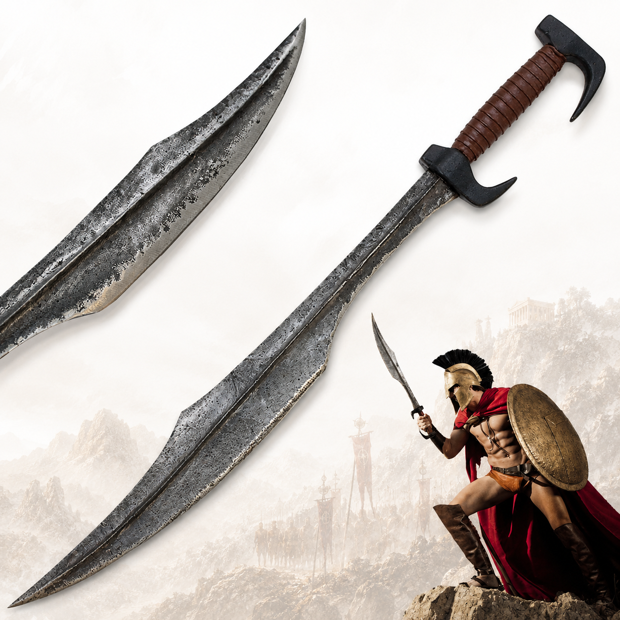 300 sword antiqued