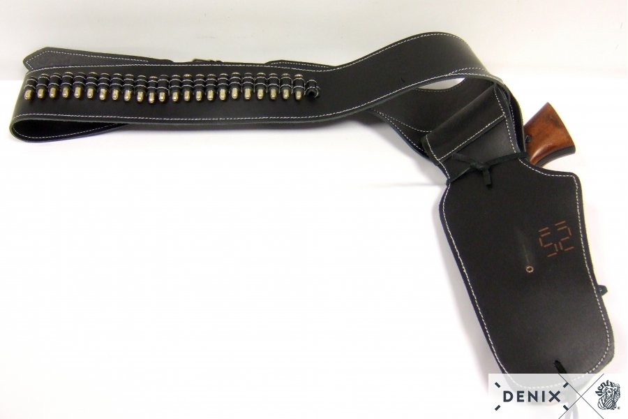 Leather belt, for 1 Colt, including 24 balls