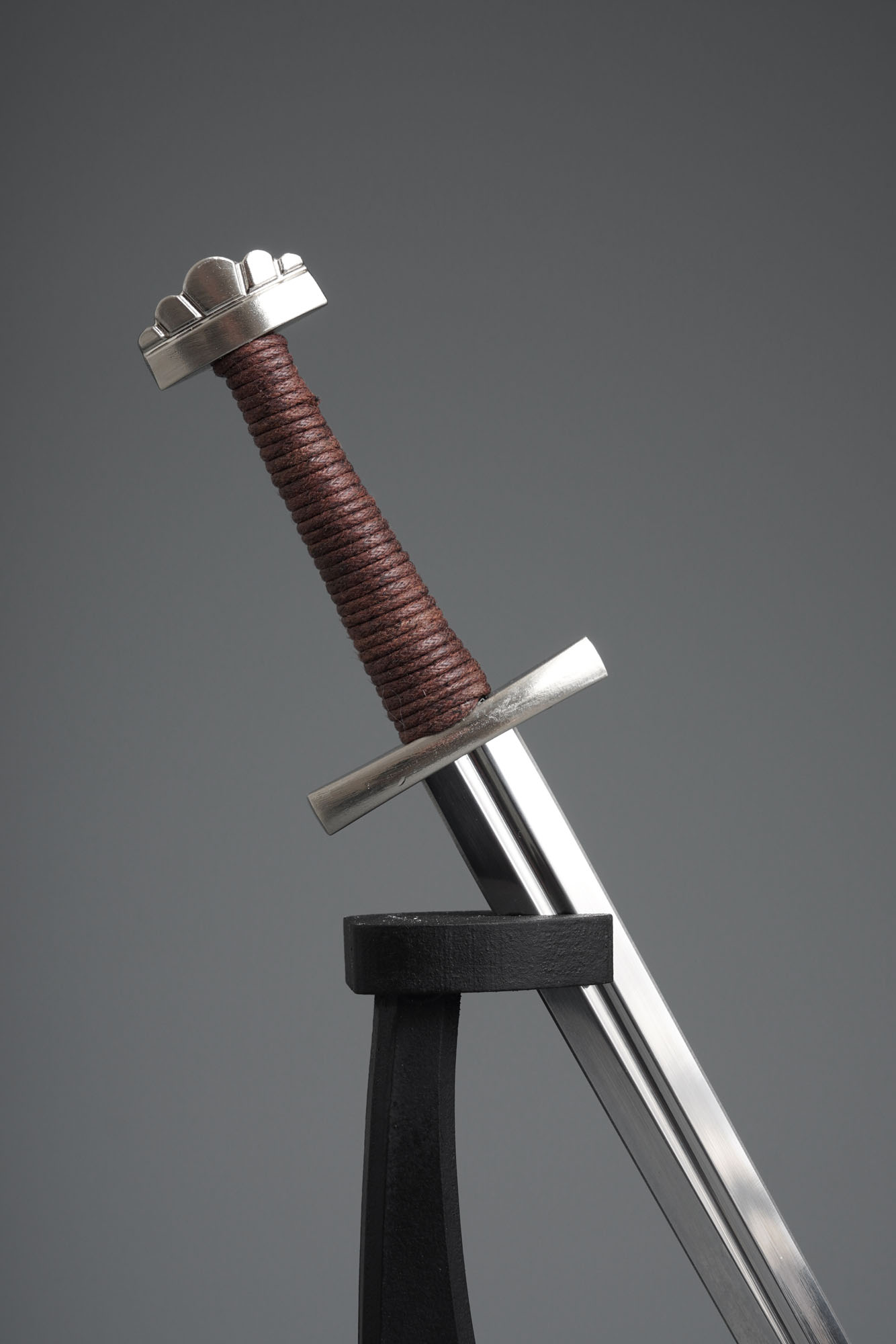 Wikinger Dolch / Brieföffner mit Scheide und Ständer