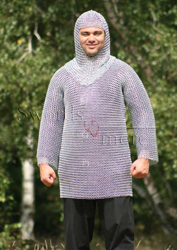 Chainmail with coif