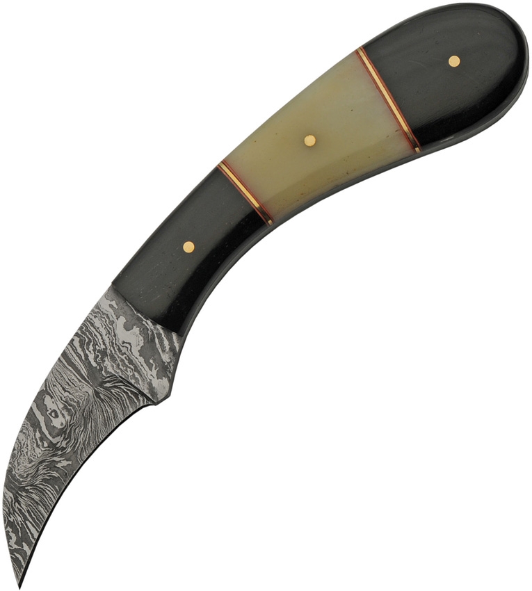 Hook Hunter Damascus Knife