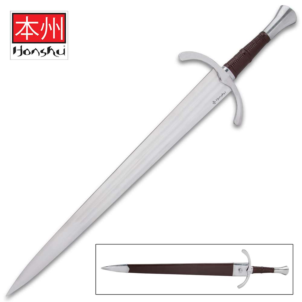 Honshu Historic Single-Hand Sword And Scabbard