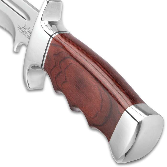 Gil Hibben Wood Bowie Messer Gil Hibben Wood Bowie Messer