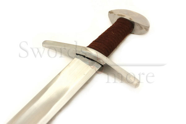 Kampfschwert mit Wildlederscheide