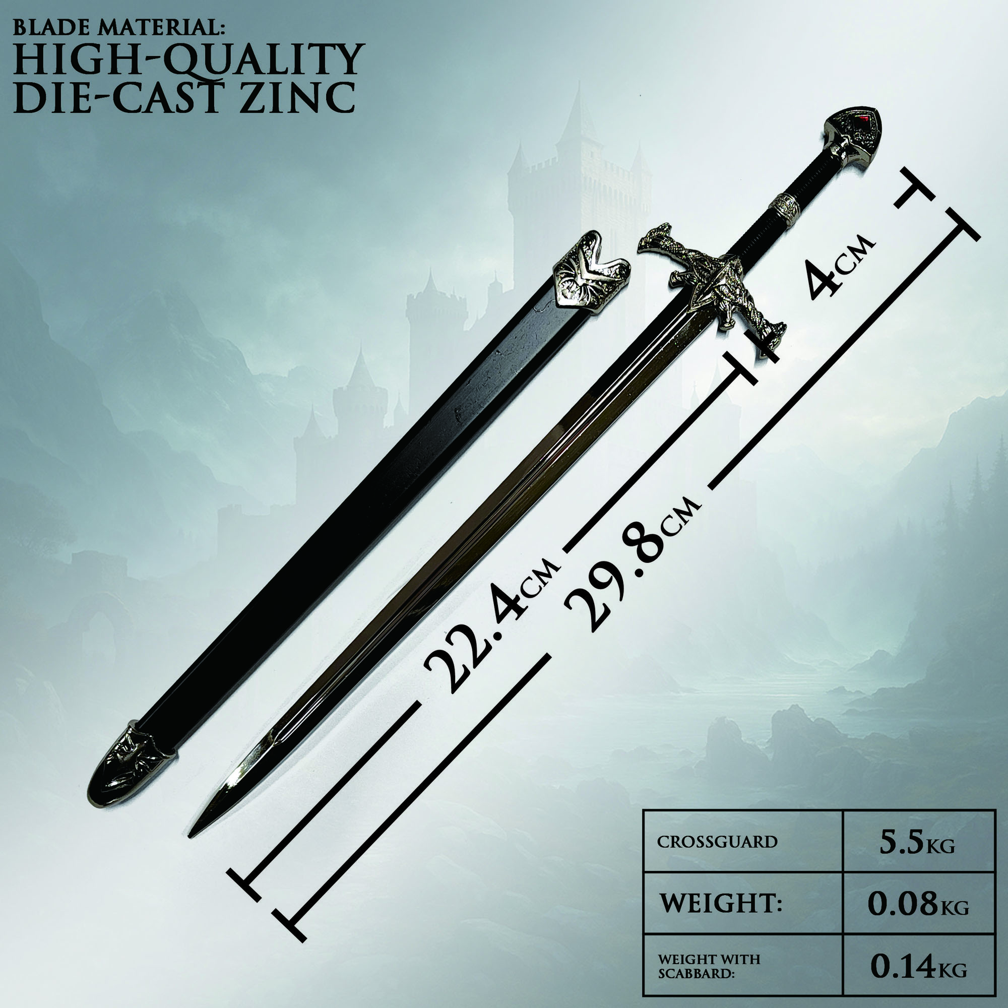 Game of Thrones - Blackfyre Sword, XL Letter Opener Version