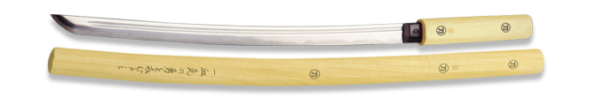 Shirasaya Wakizashi - Holzfarbe