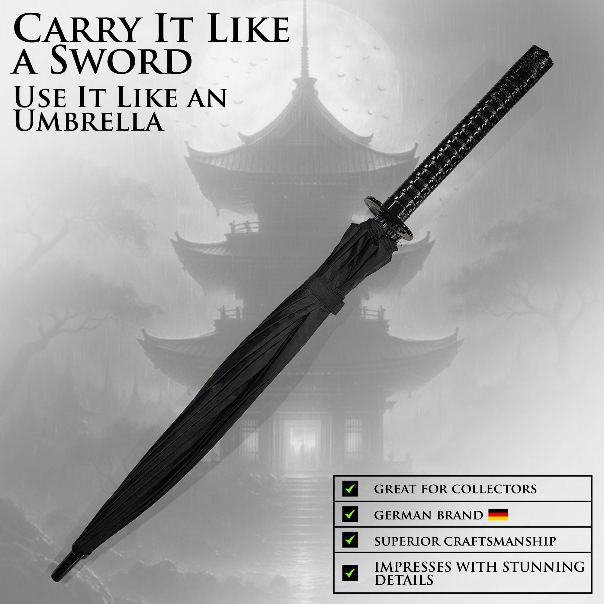 Katana Regenschirm