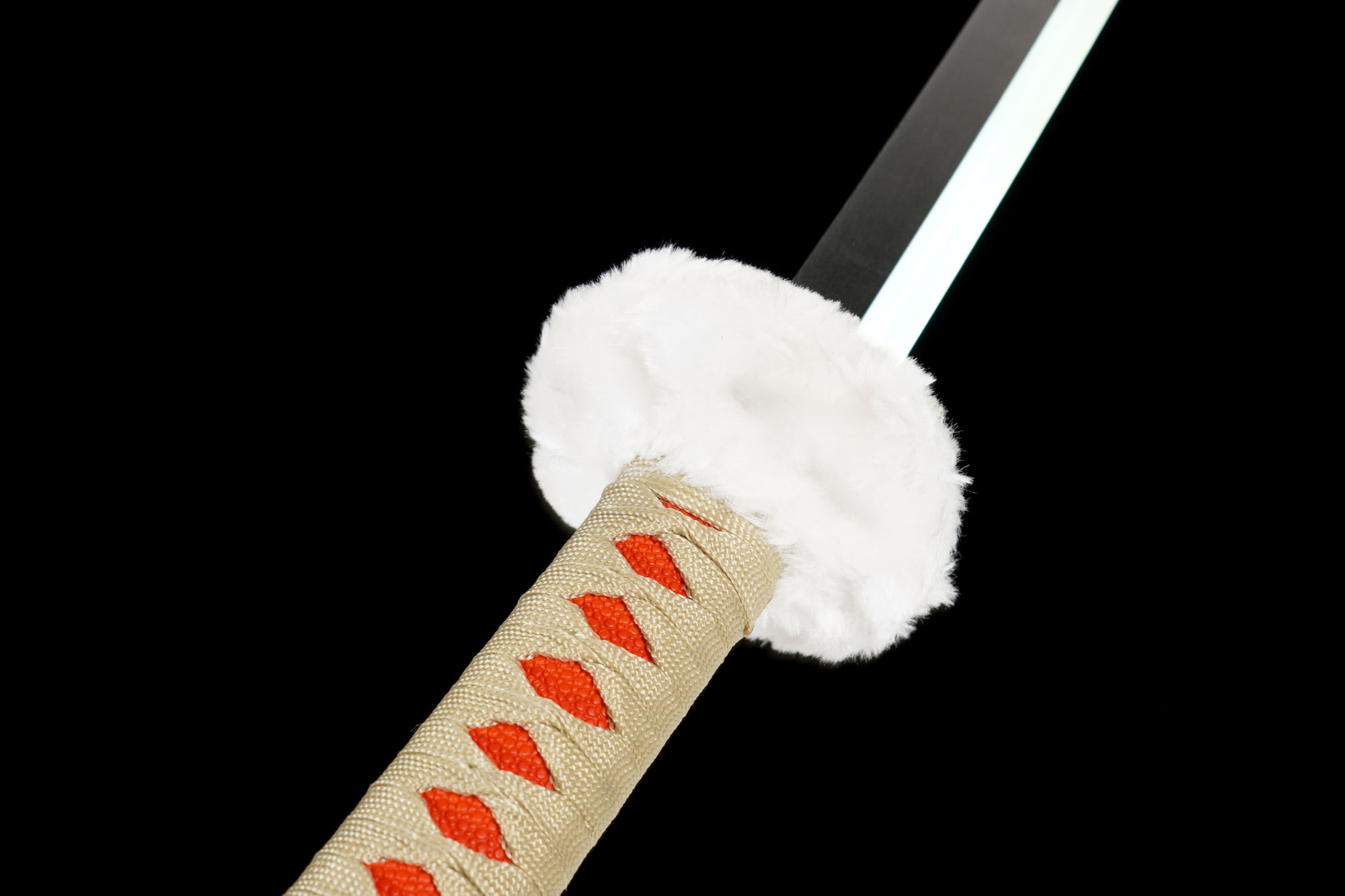 One Piece: Trafalgar Law's "Kikoku" – 1045 Karbonstahl Katana mit LED-Effekt