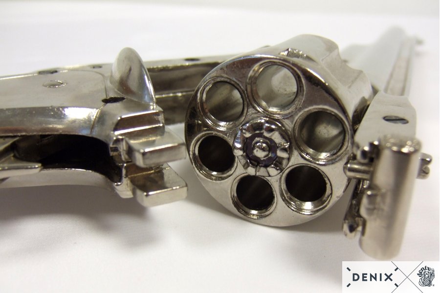 Armee-Revolver, vernickelt