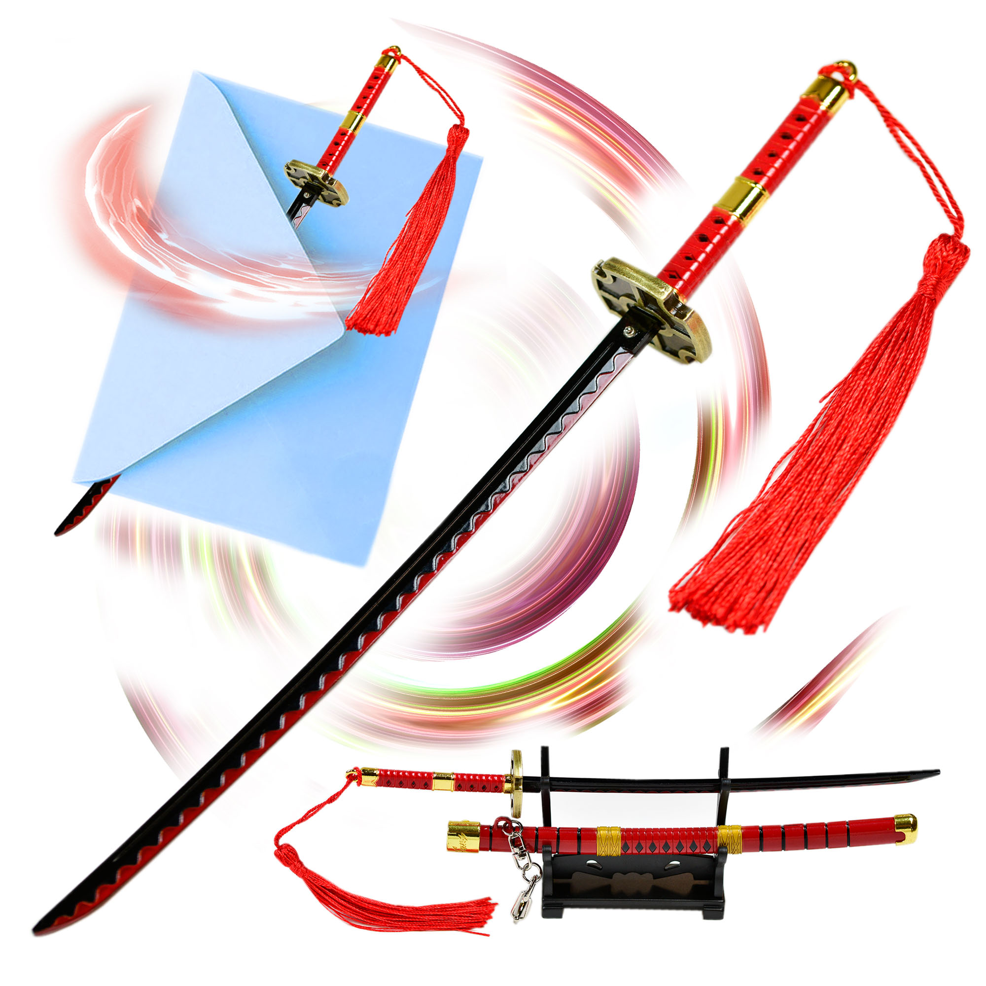 One Piece - Roronoa Zoro Sandai Kitetsu Katana - Letter Opener Version