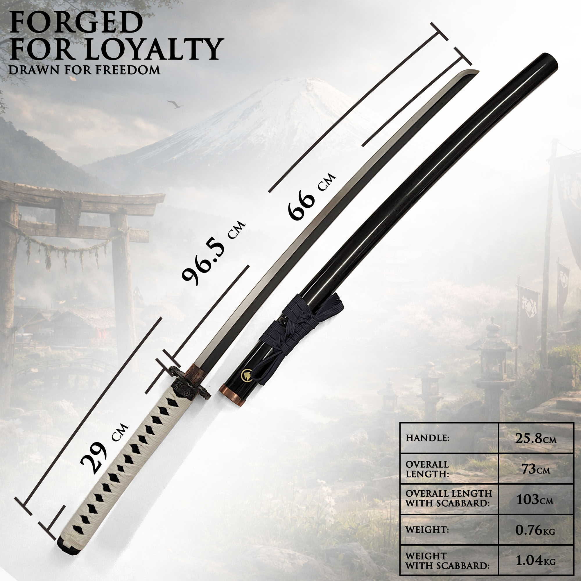 Ghost of Tsushima - Jin Sakai Katana mit Scheide und Ständer