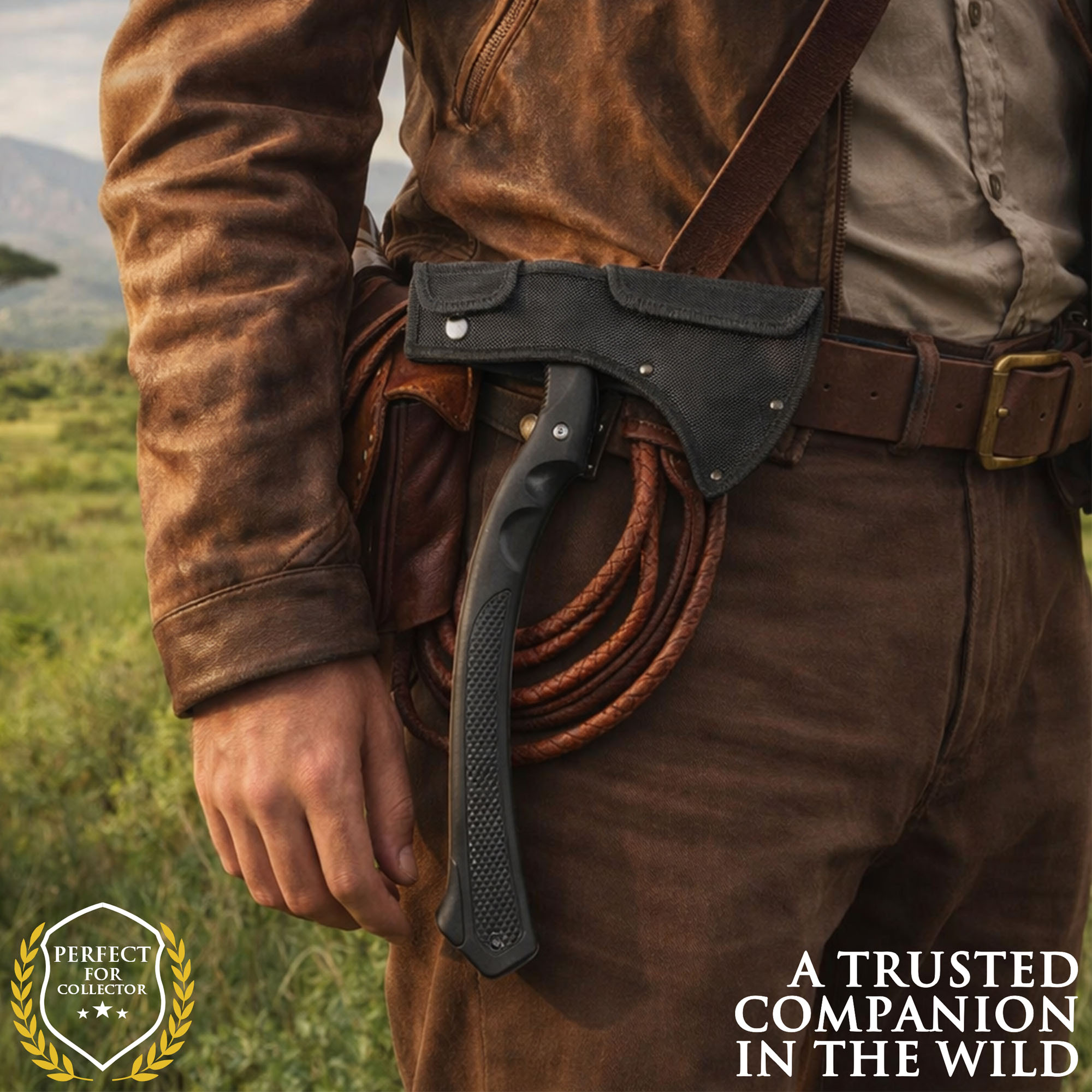 Taktisches Outdoor-Beil / Tomahawk – 43cm Survival-Axt