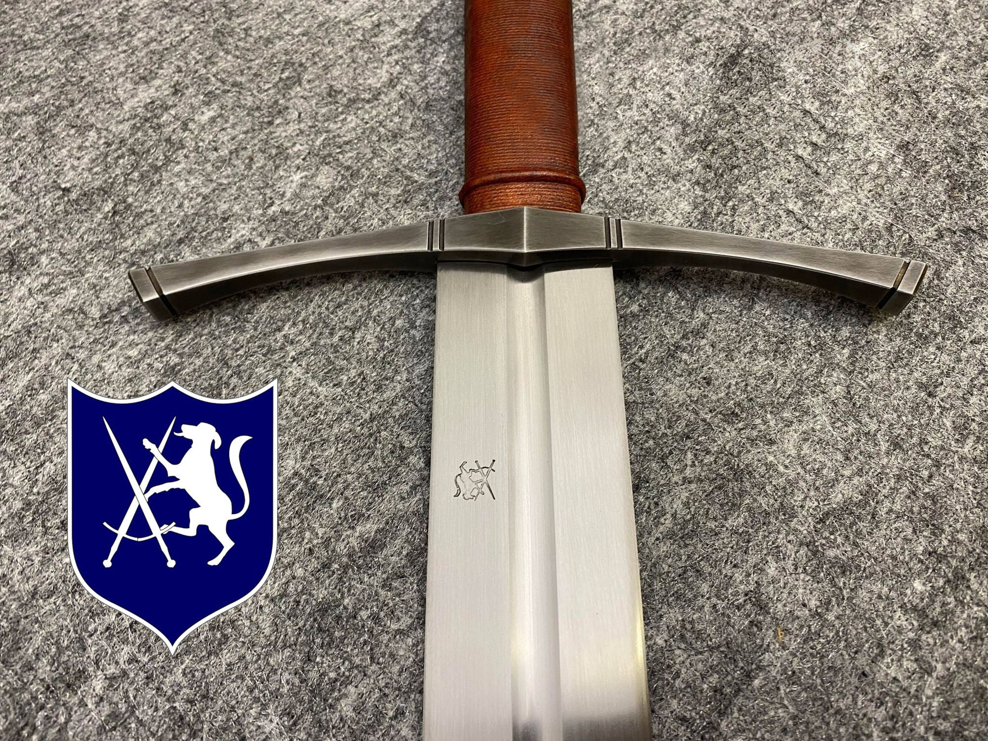 The Ansbach Sword, handforged and sharp blade