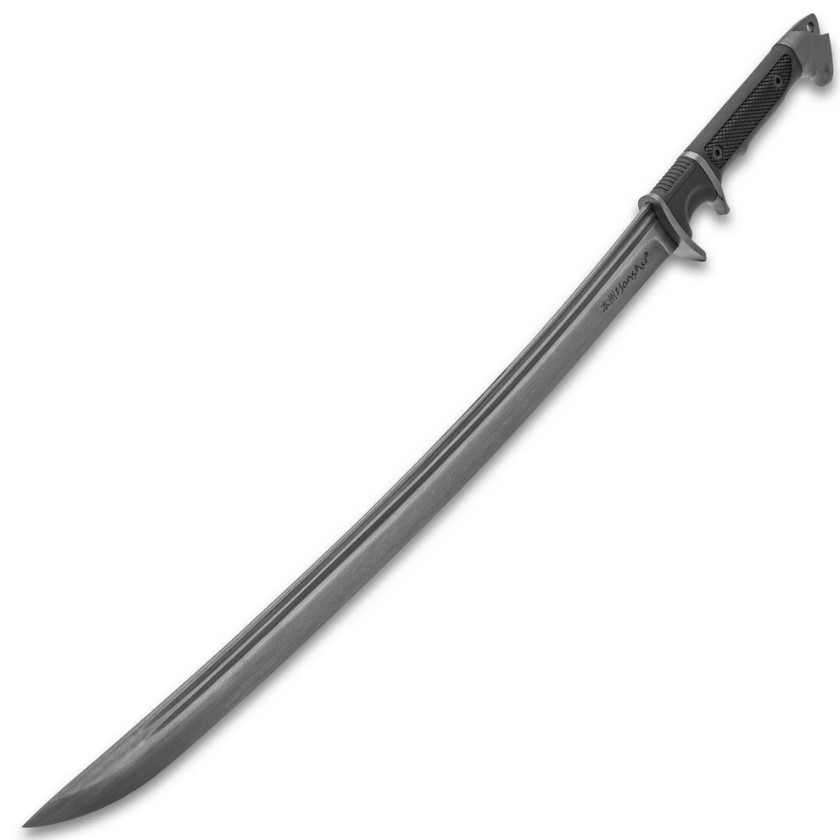 Honshu Damascus Sub-hilt Wakizashi And Sheath