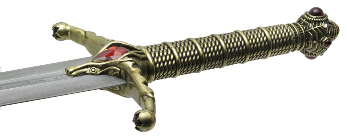 Widow's Wail Damascus Sword