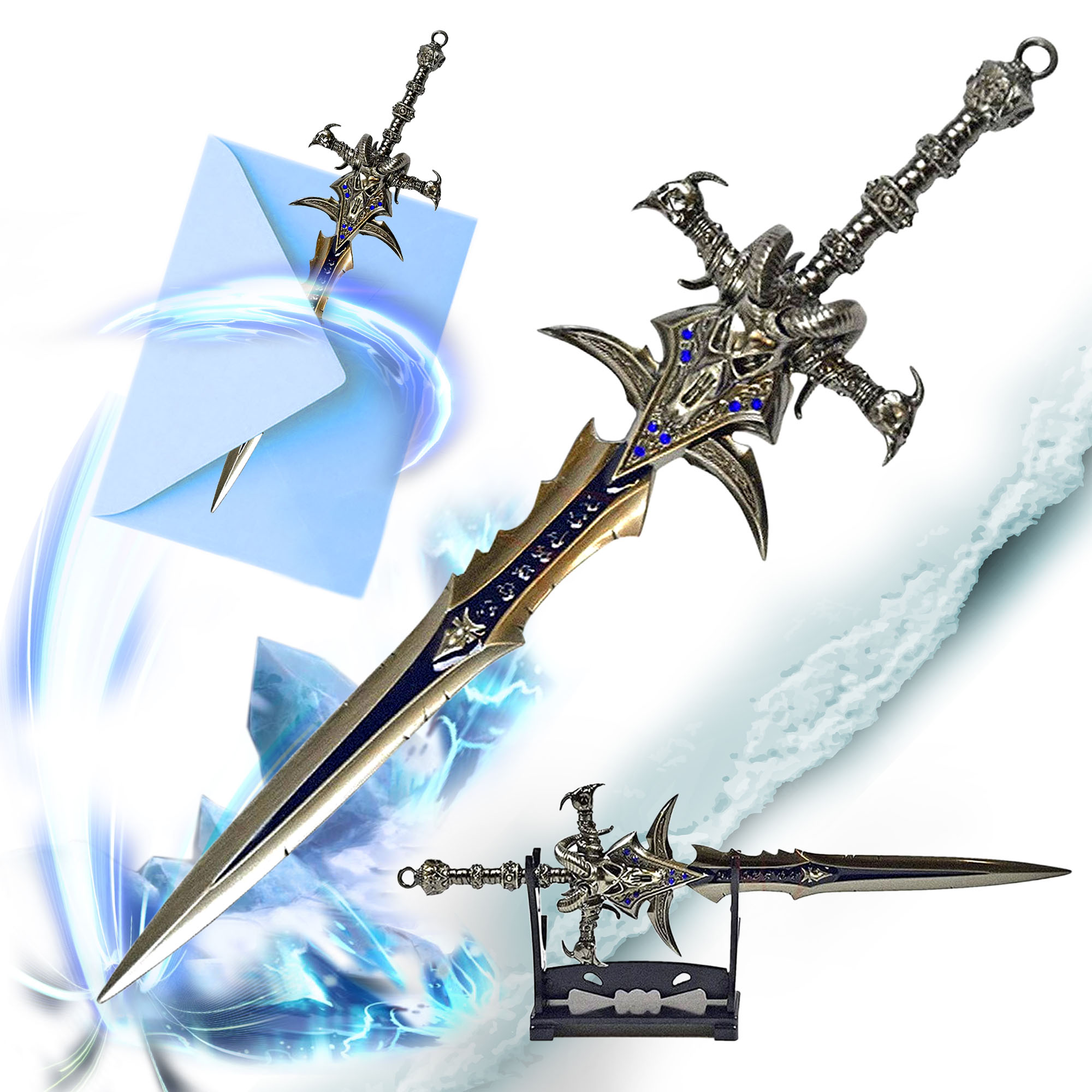 Warcraft - Frostmourne Letter Opener with Stand