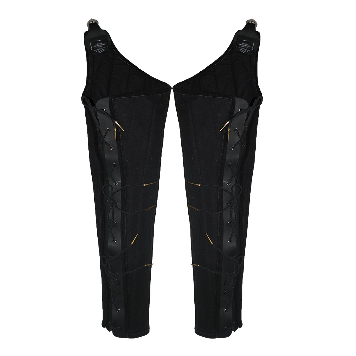 Polsterbeinlinge – schwarz, Größe M