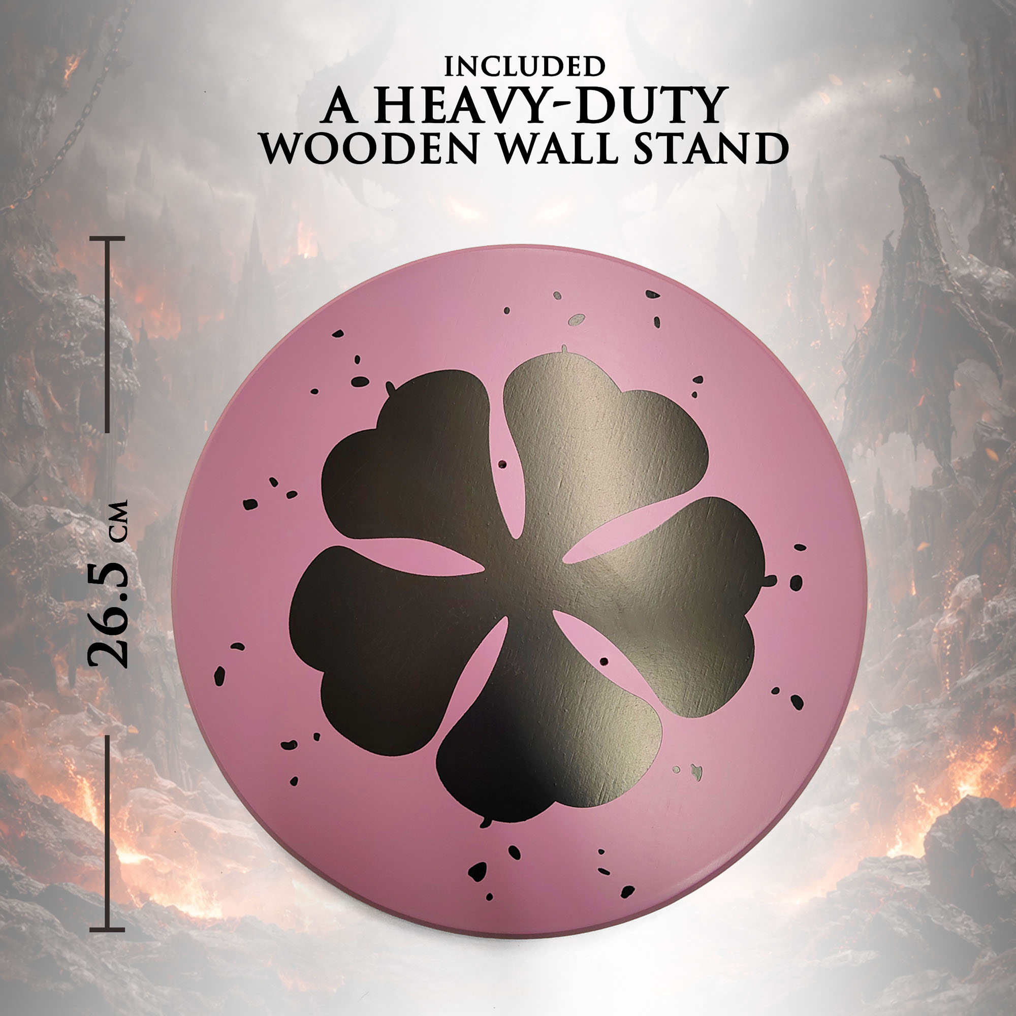 Black Clover: Asta's Demon-Dweller Sword – 51" Steel Replica