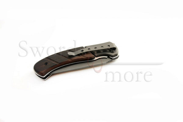 e.d.c. pocket wooden knife with etui