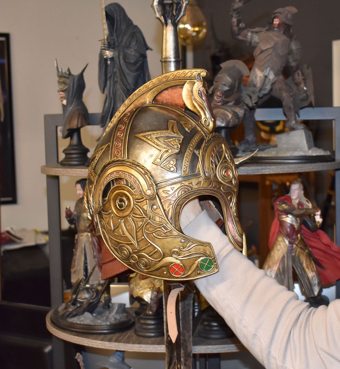 Der Herr der Ringe - Helm von König Theoden – Offiziell lizenziertes Sammlerstück Der Herr der Ringe - Helm von König Theoden – Offiziell lizenziertes Sammlerstück