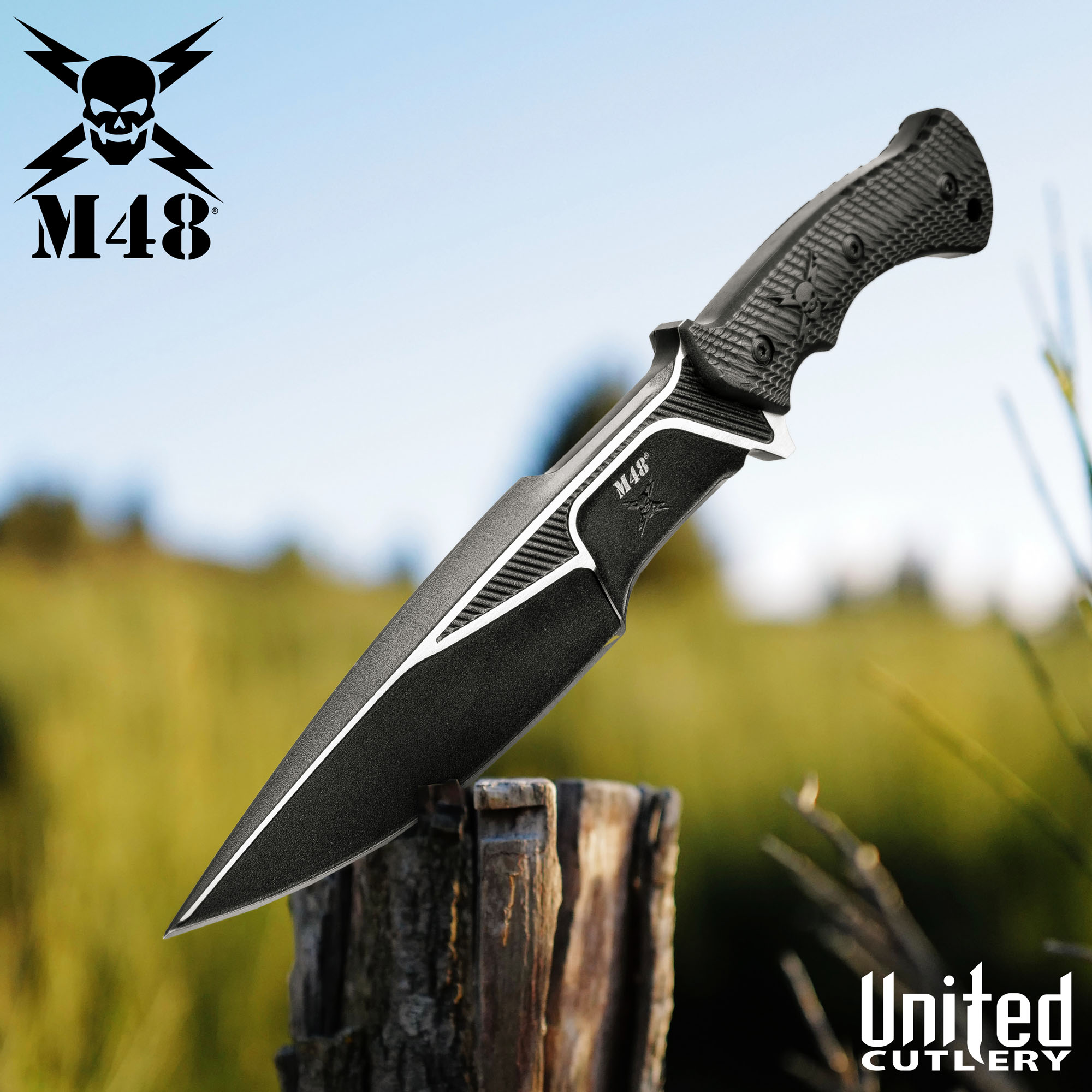 M48 Liberator Fixed Blade Knife with Sheath