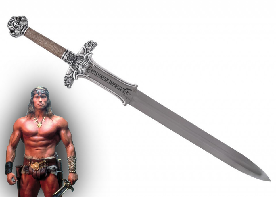 Conan - Atlantean Schwert, silberfarben