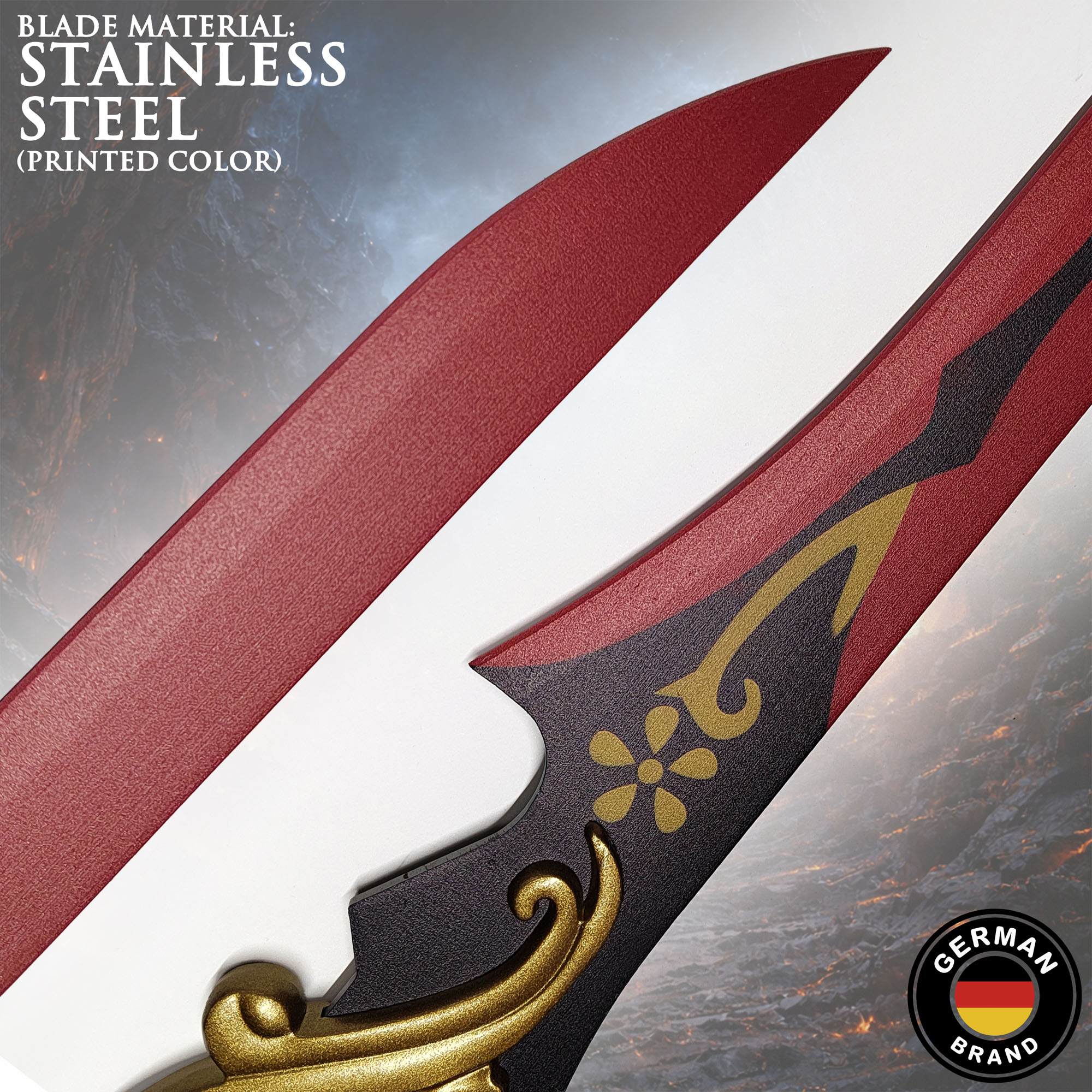 Solo Leveling – Demonic Plum Flower Sword with Sheath