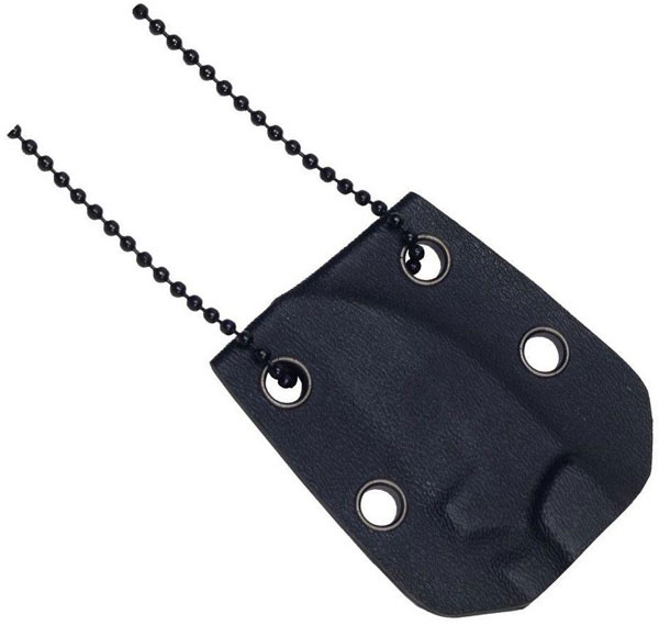 Neckknife schwarz 420 Rostfreier Stahl