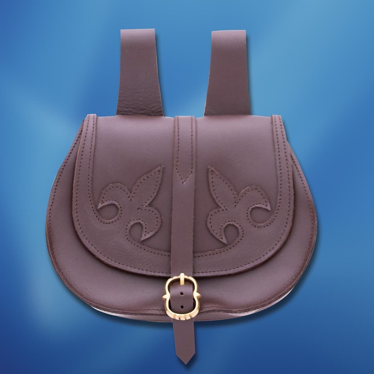 Fleur de Lis Ledertasche