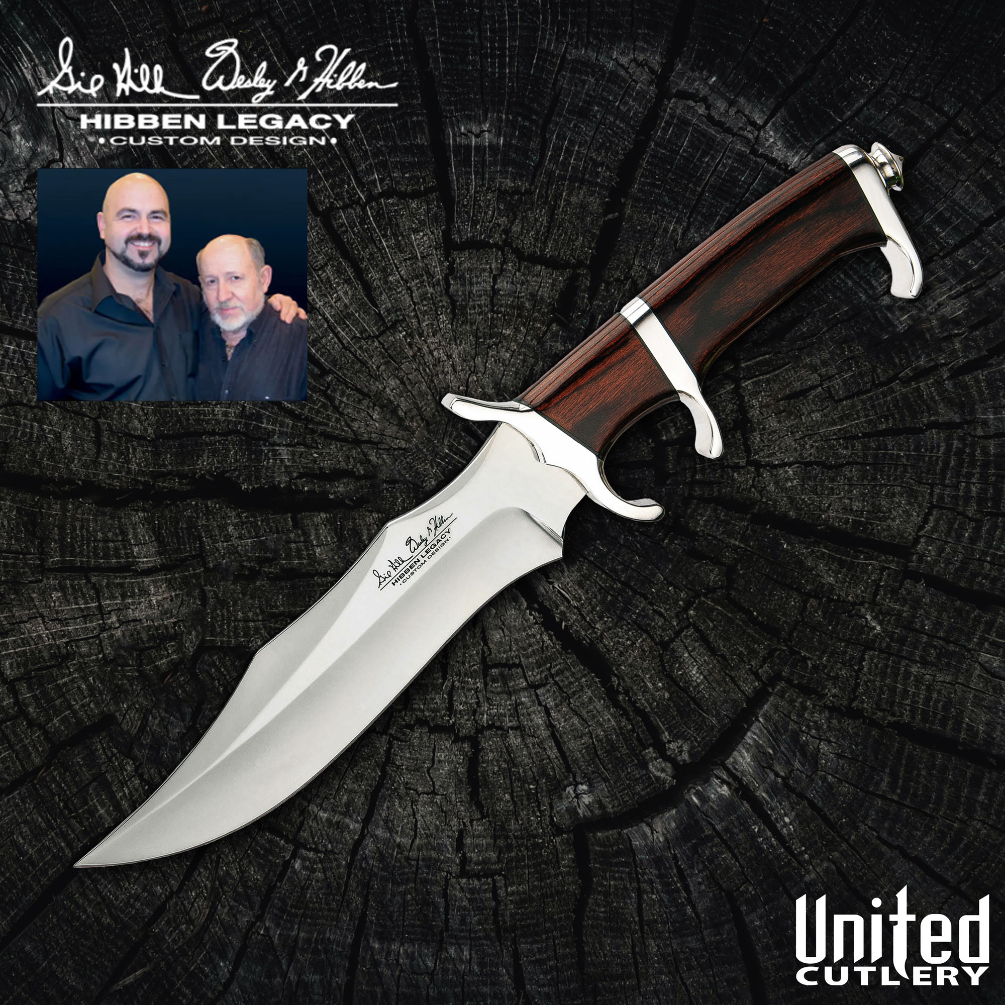 Hibben Darkwood Legacy III Jagdmesser mit Scheide