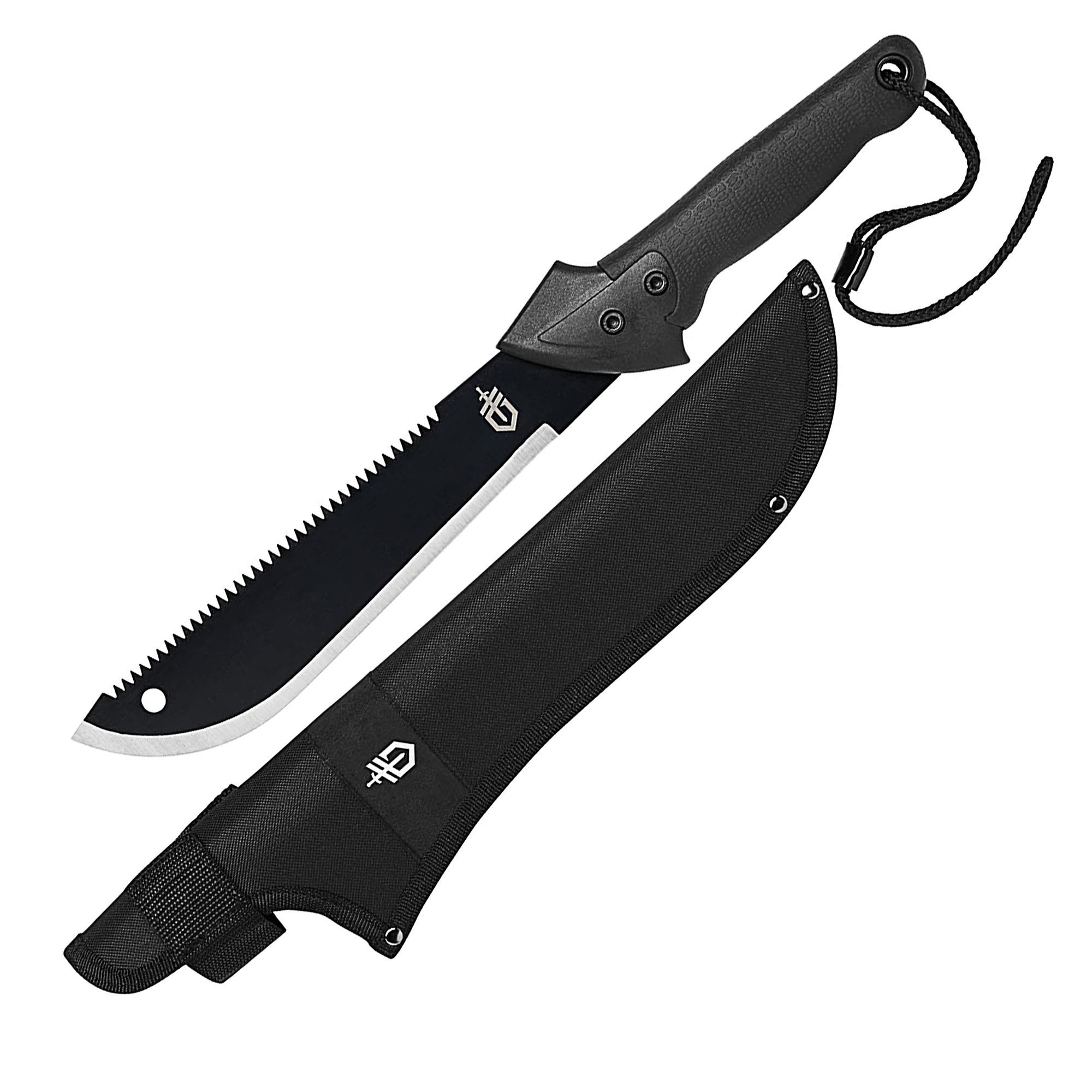 Gator Machete Jr., Gator Grip Handle, Sawback Blade