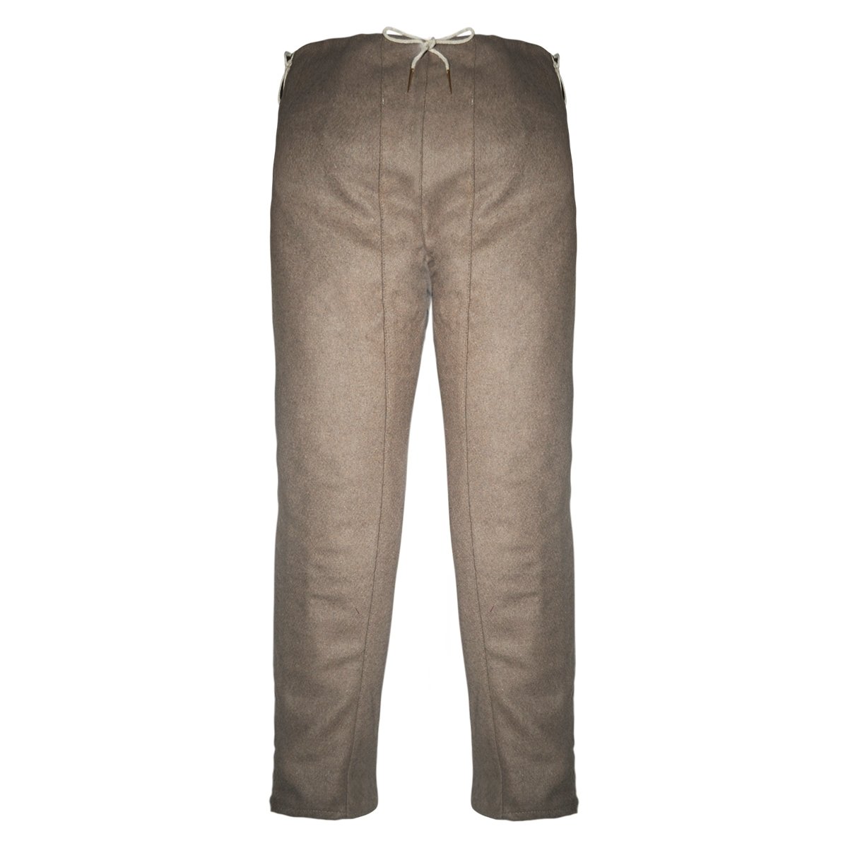 Man's 15th C. Trousers - Natural Brown, Size M