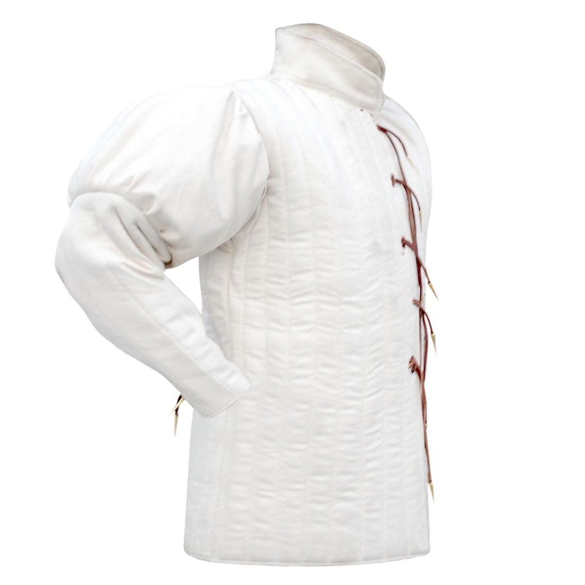 Gambeson - naturfarben (15. Jahrhundert), Größe XXL