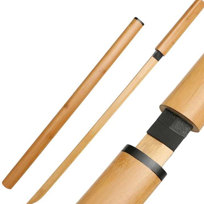 Shirasaya Katana mit Scheide - Holzversion