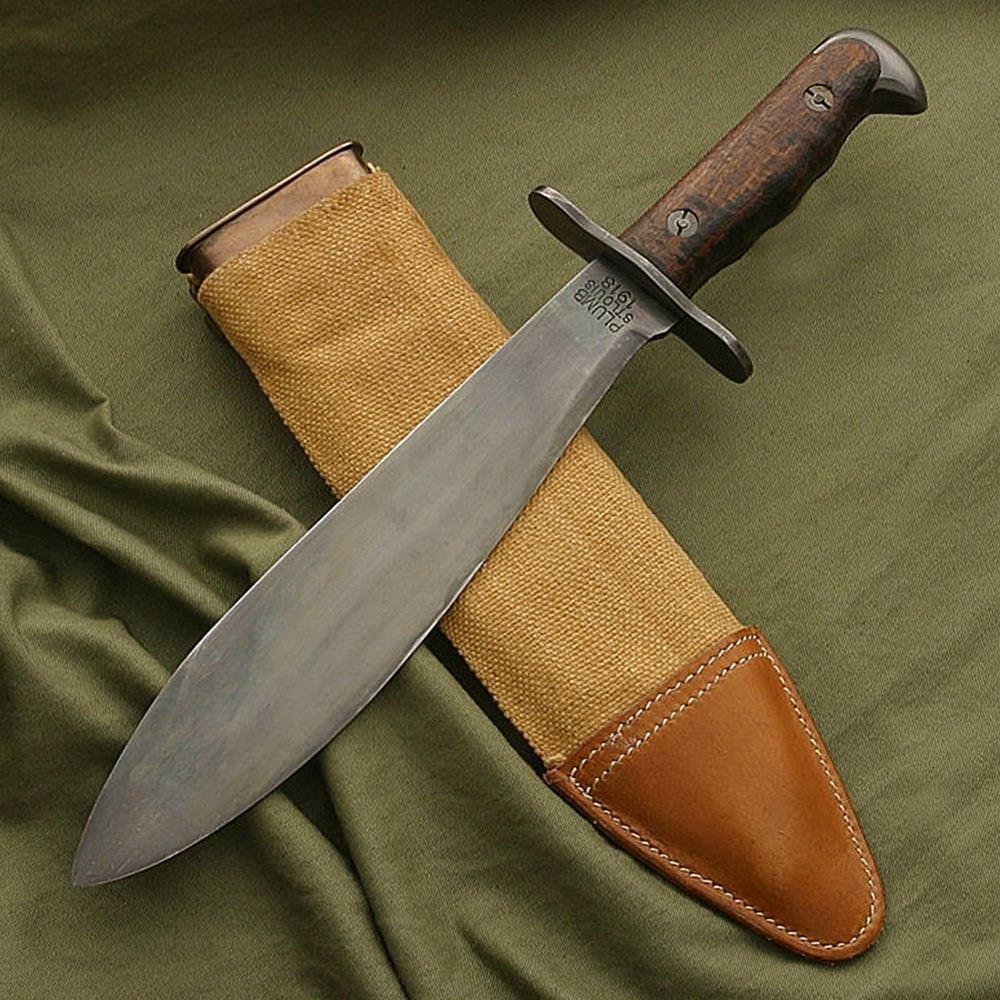 US Model 1917 Bolo knife with sheath 