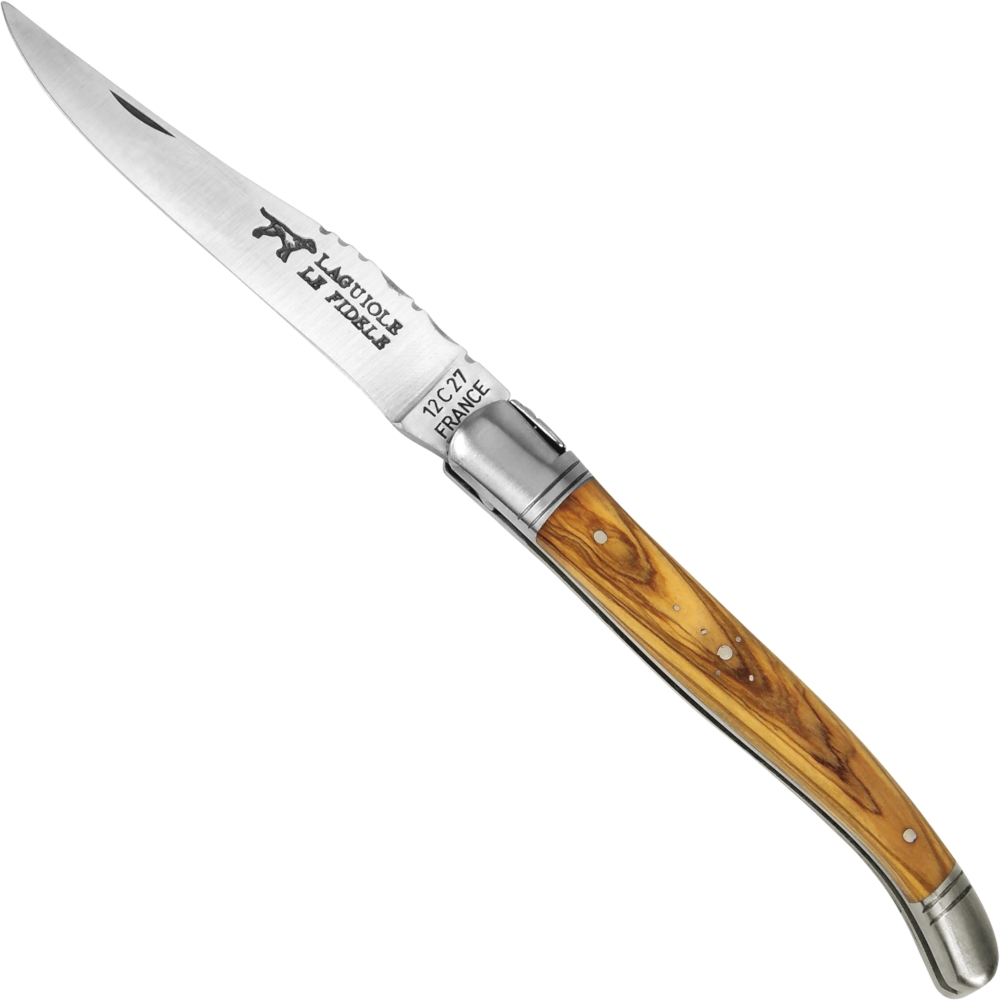 Pocket knife olive wood