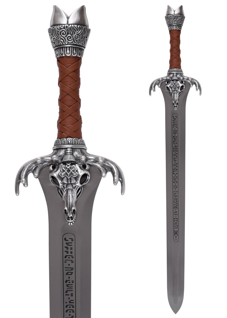 Conan - the father sword, silver colored 