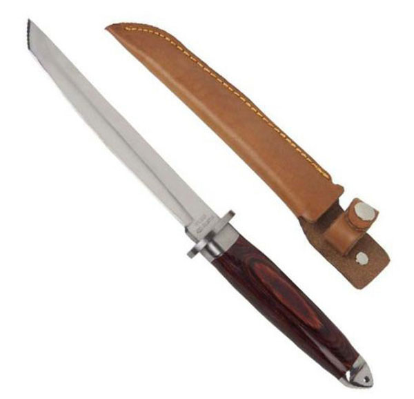 Tantoknife with Pakkawood handle