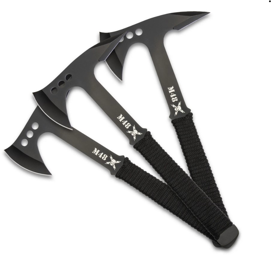 M48 Pro Wurfaxt Set mit Scheide