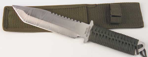Knife with Tanto Blade