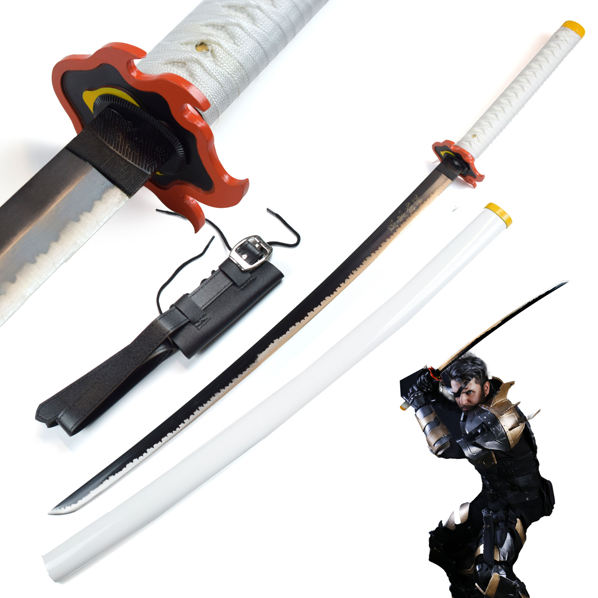 Demon Slayer: Kimetsu no Yaiba - Rengoku Kyoujurou's Sword - handforged