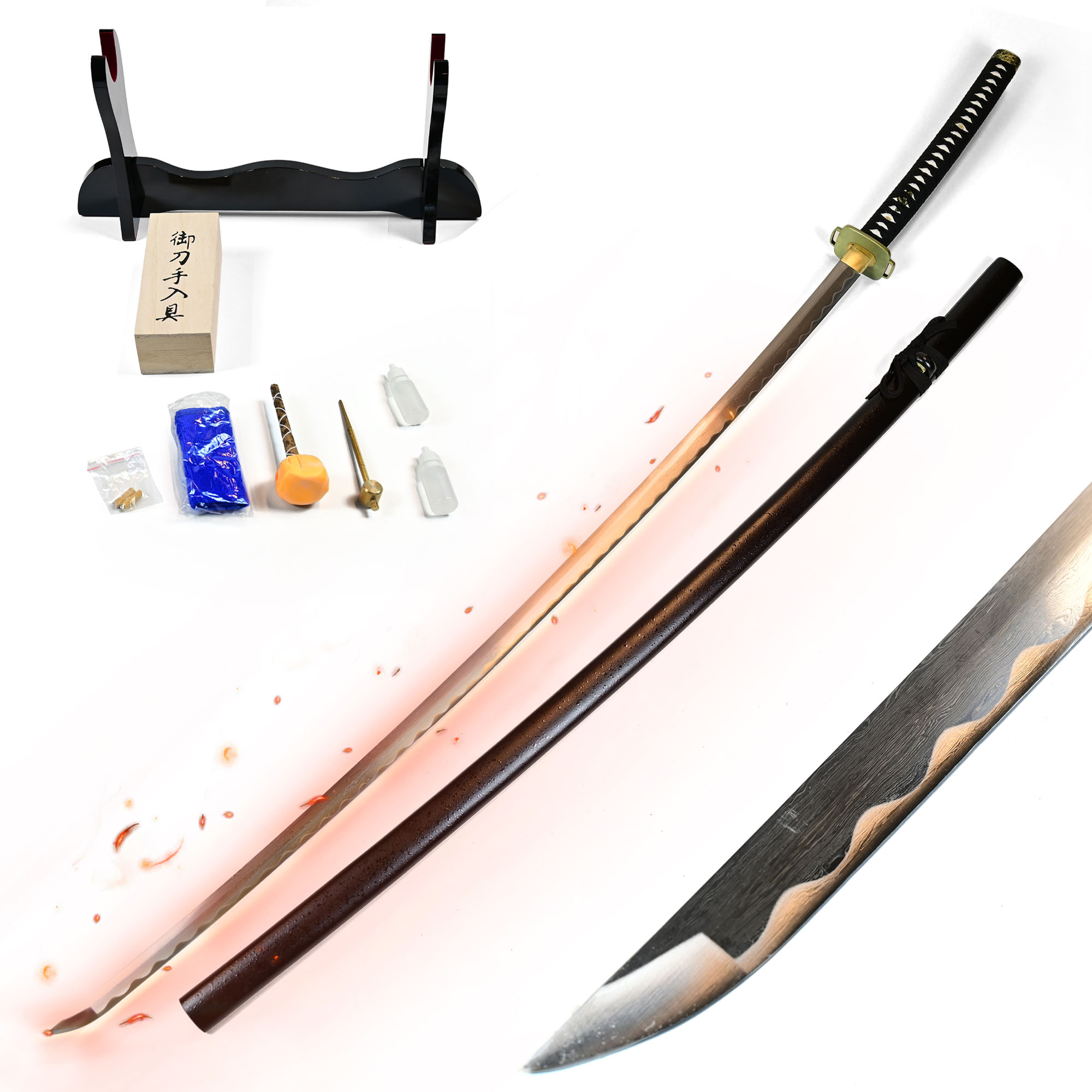 Odachi - handgeschmiedet & gefaltet, Set