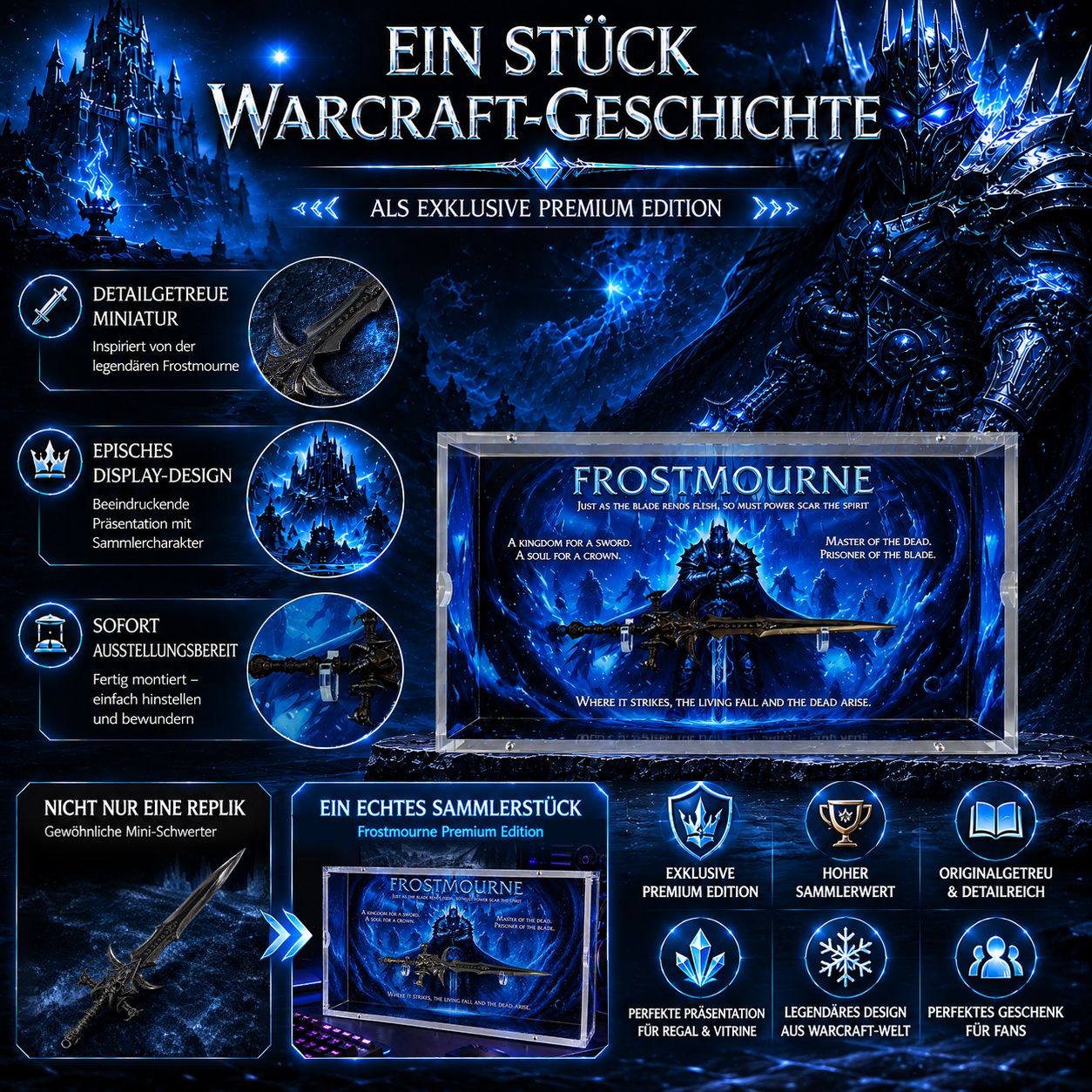 Warcraft - Frostmourne Sammlerbox – Exklusive Premium Edition 
