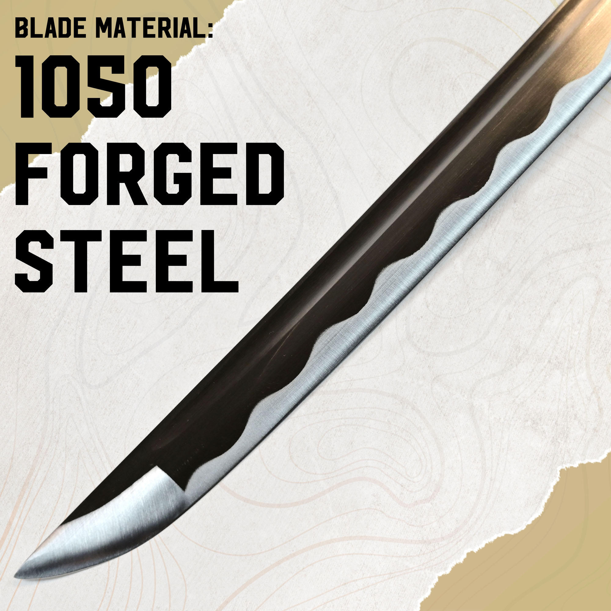 Miyamoto Musashi Katana, handforged