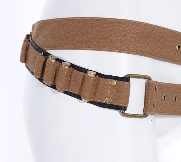 Steampunk Tasche mit Gürtel braun