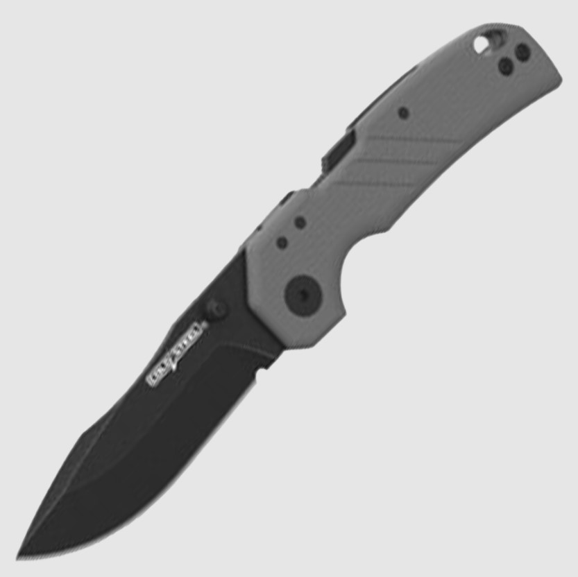 Engage (AUS10A) - Grey G-10 Handle